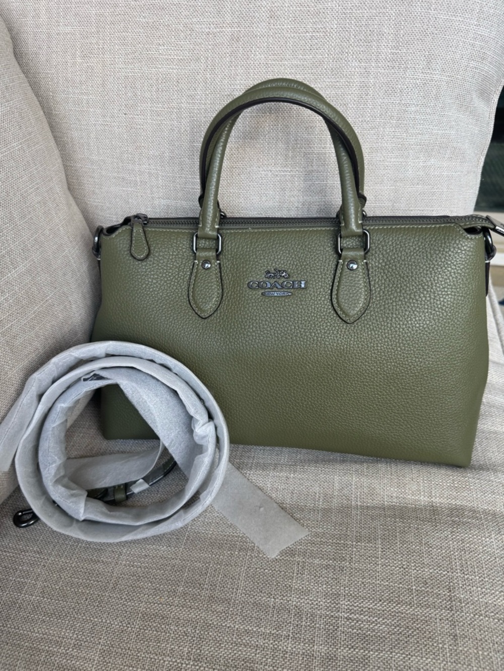 Coach Georgia Satchel crossbody Bag NEW
